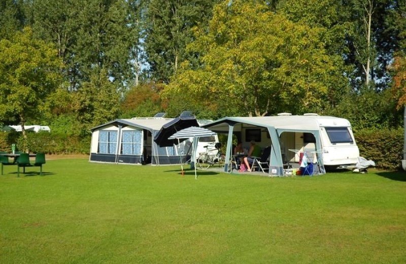 Comfortplaats autovrij met privé sanitair