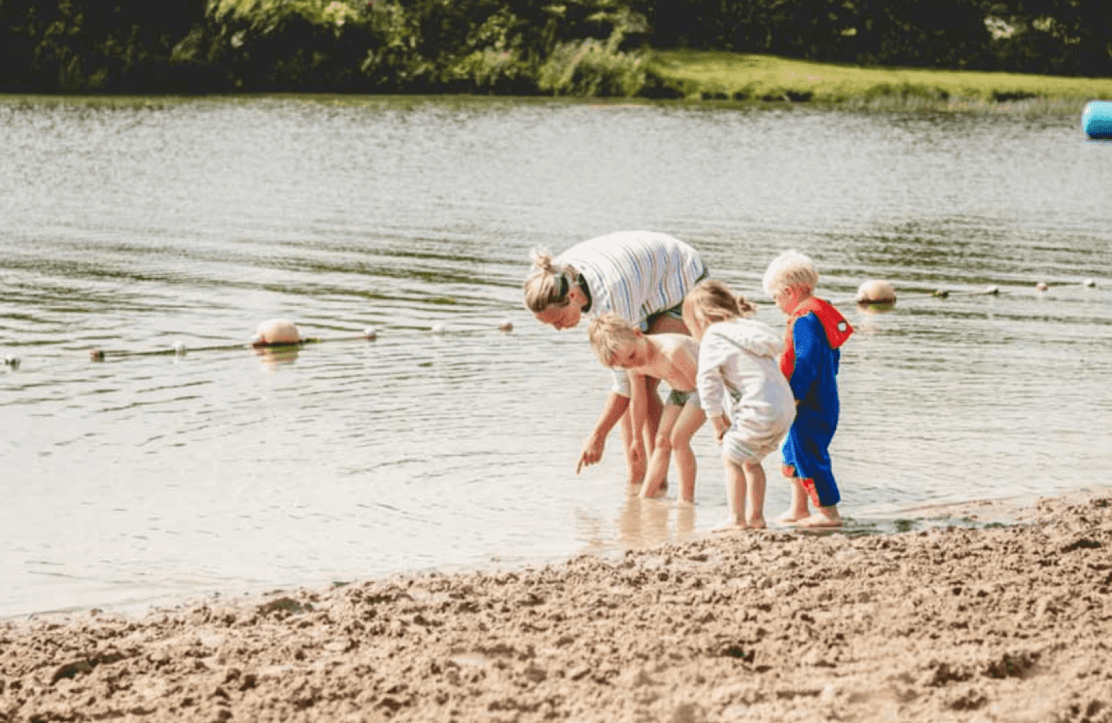 Waterpret op de camping