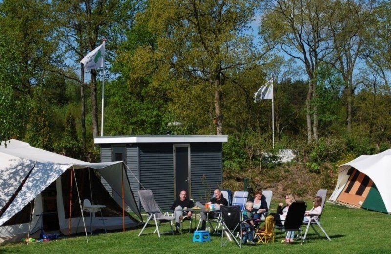 Comfortplaatsen met privé sanitair