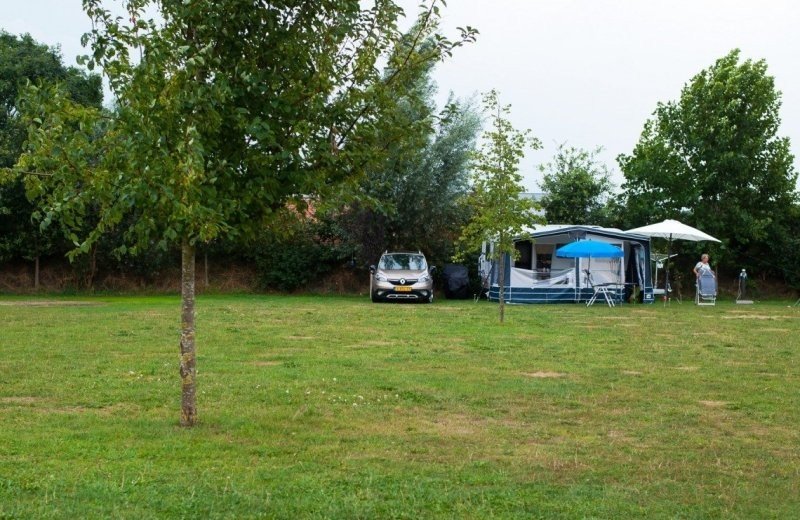 Kampeerplaats met privé sanitair