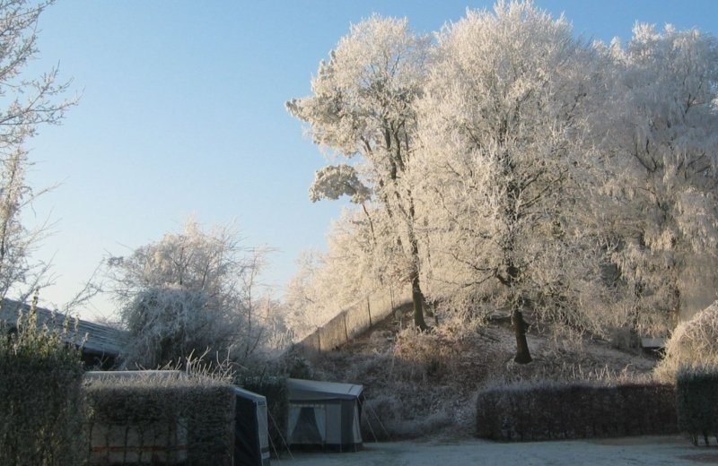 In de winter naar Parkcamping De Graafschap