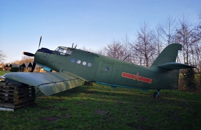 Slapen in een vliegtuig